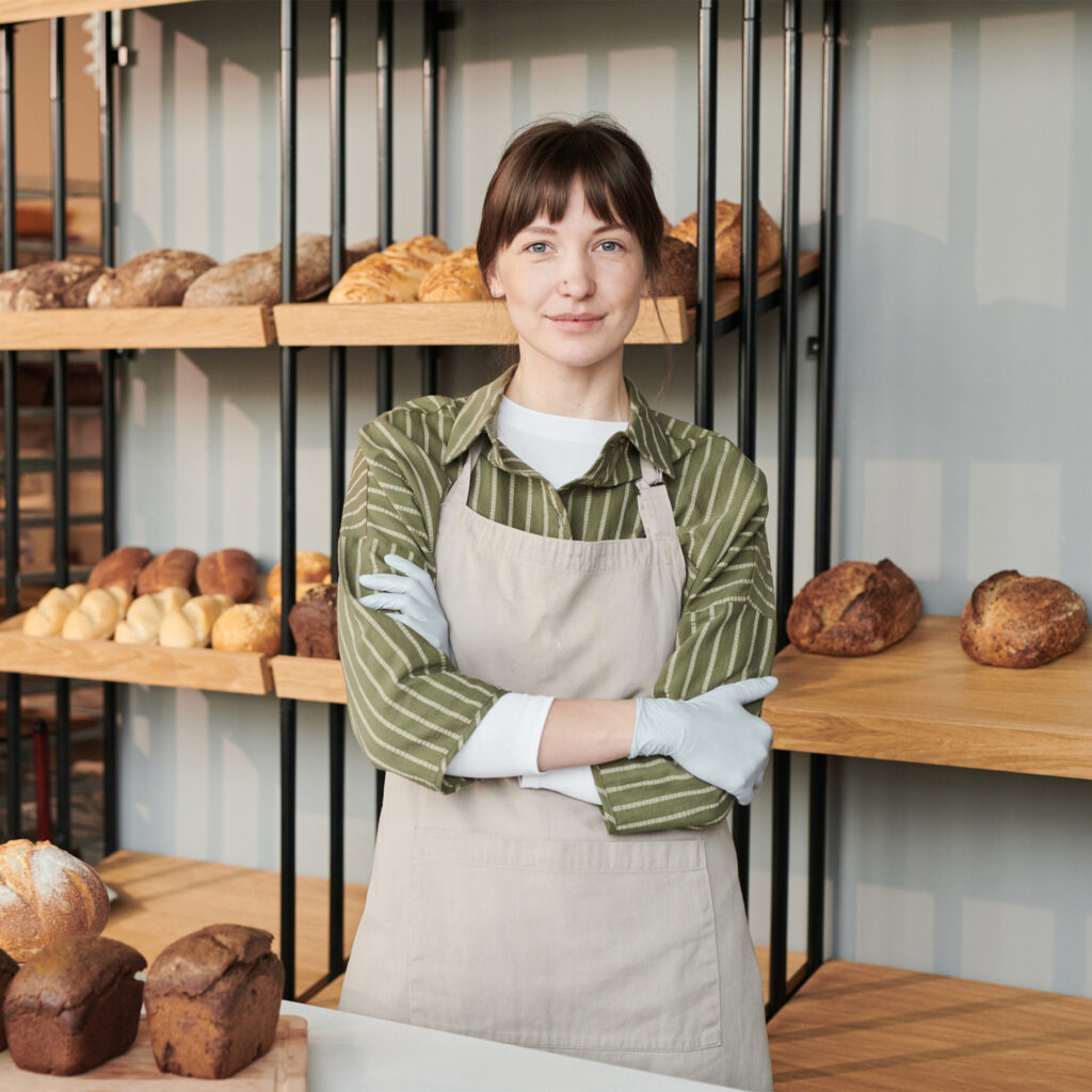 Charlotte Dupont, chef pâtissière et fondatrice de La Douce Mie.